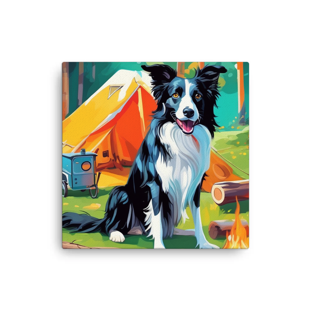 PugMug Custom Border Collie Canvas
