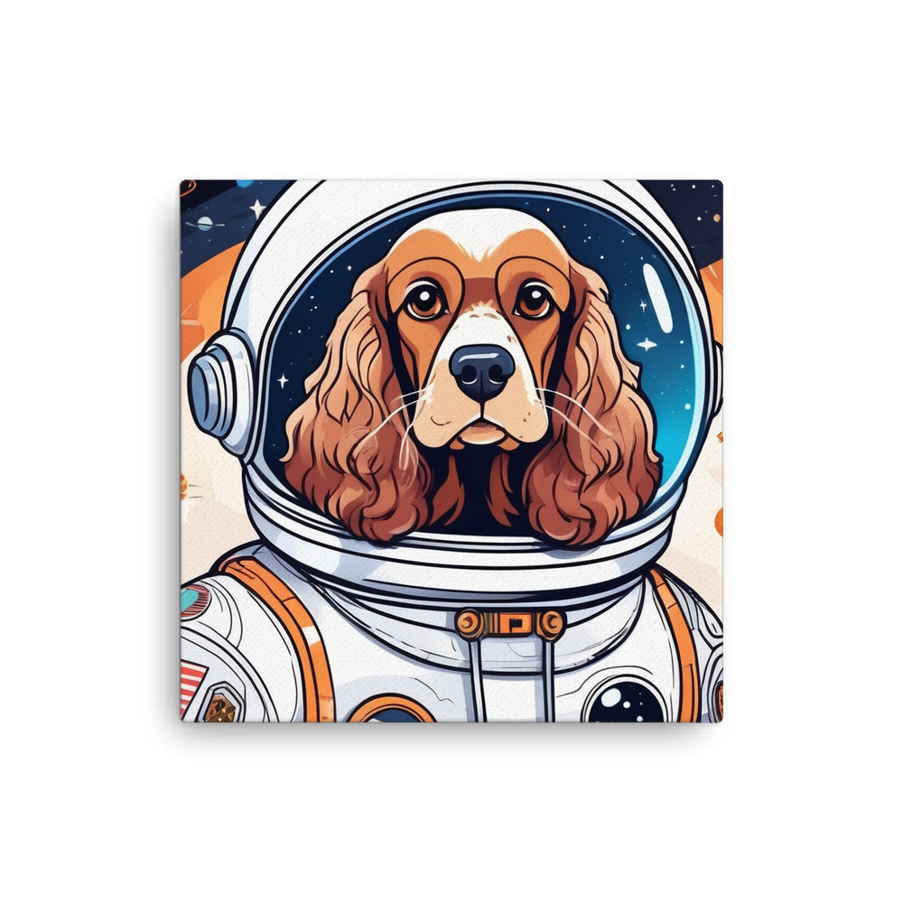 PugMug Custom Cocker Spaniel Canvas