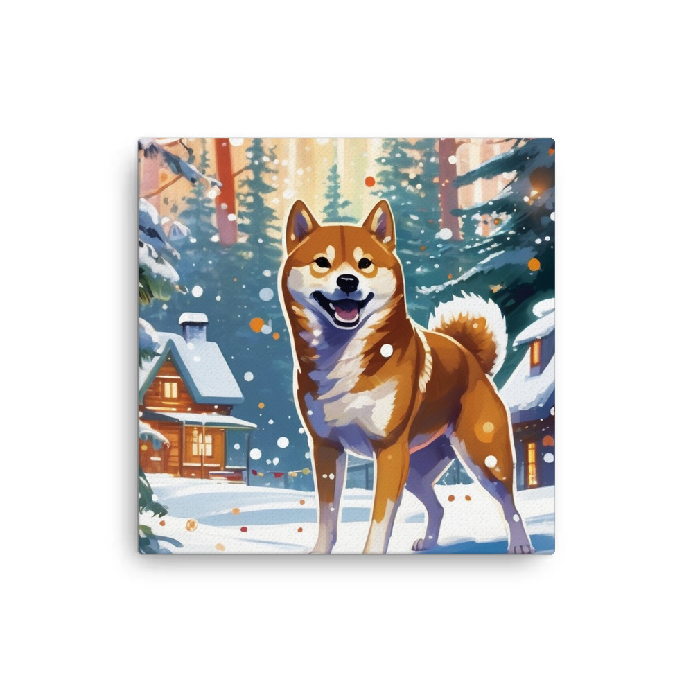 PugMug Custom Shiba Inu Canvas