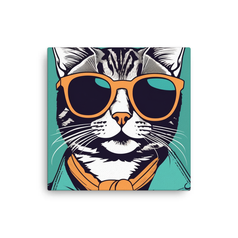 PugMug Custom Tabby Companion Cat Canvas