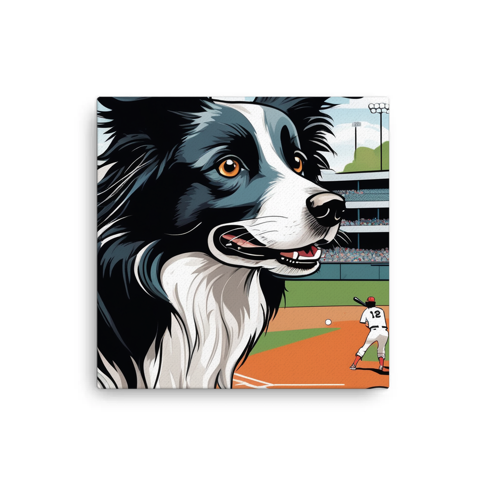 PugMug Custom Border Collie Canvas
