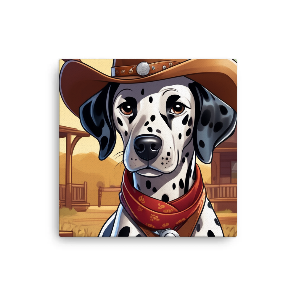 PugMug Custom Dalmatian Canvas