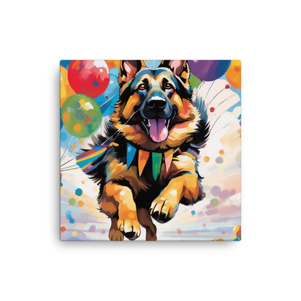 PugMug Custom German Shepherd Dog Canvas