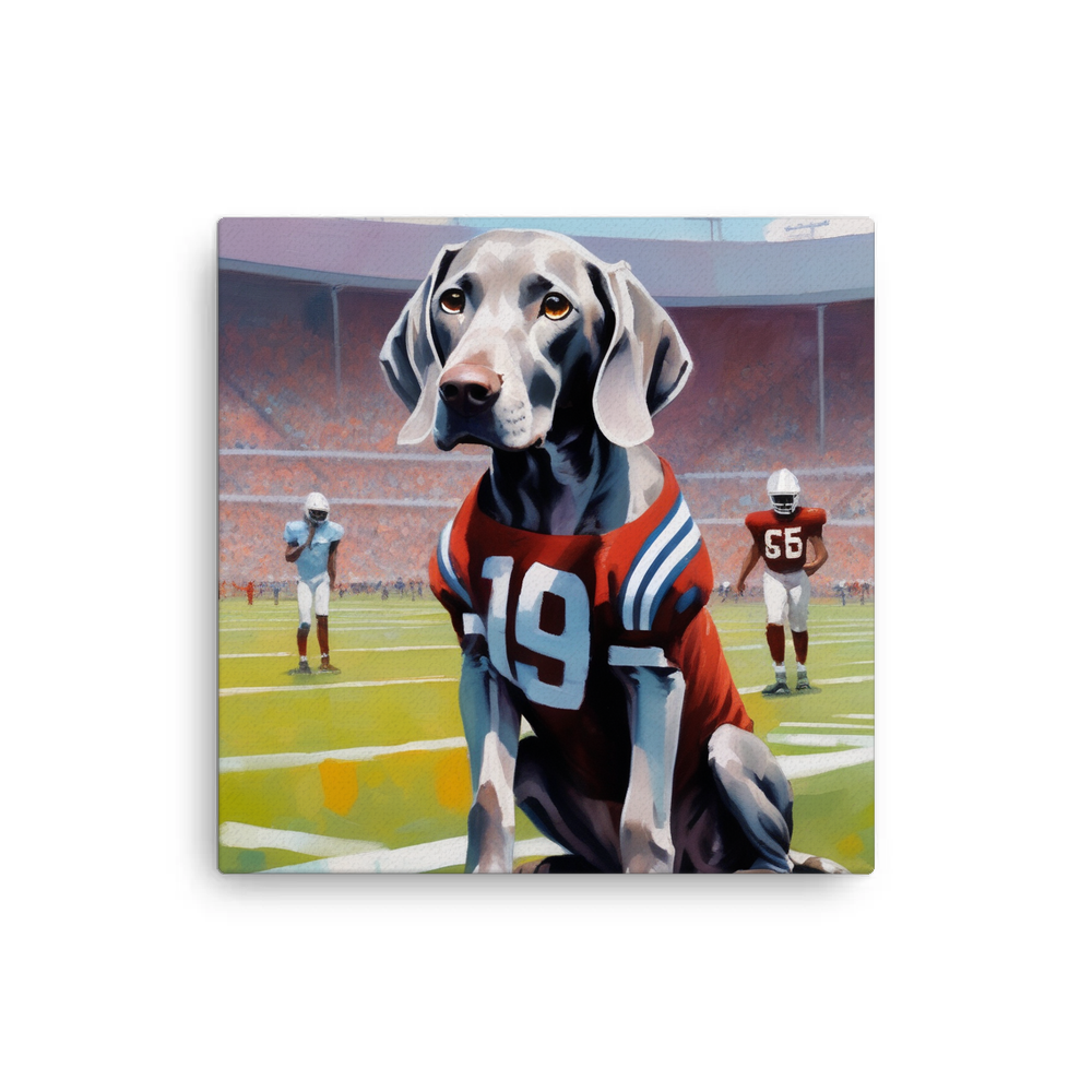 PugMug Custom Weimaraner Canvas