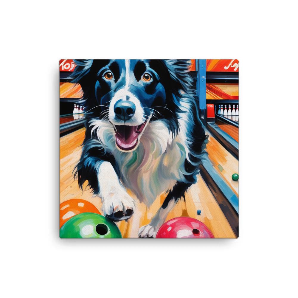 PugMug Custom Border Collie Canvas