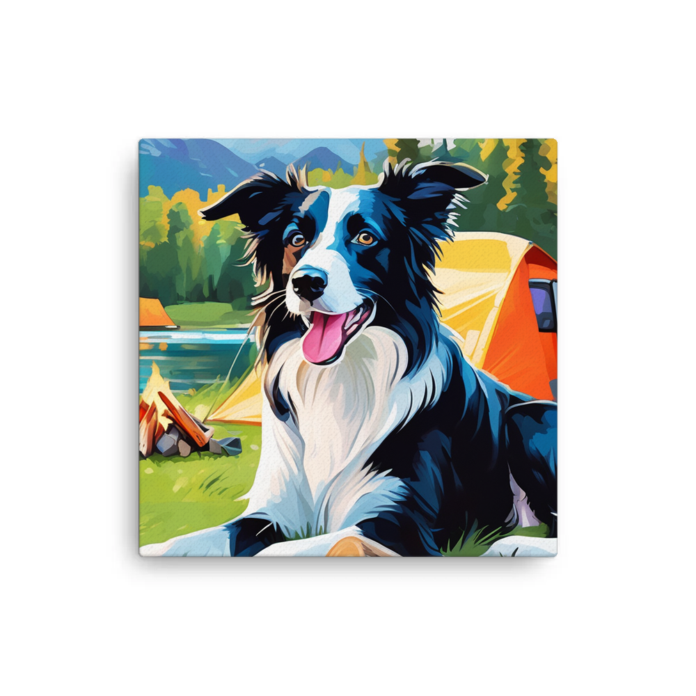 PugMug Custom Border Collie Canvas