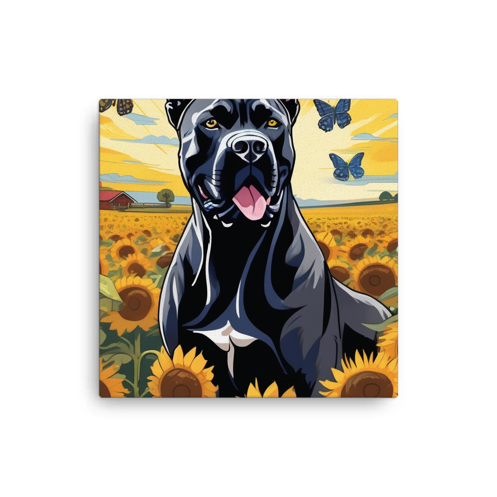 PugMug Custom Cane Corso Canvas