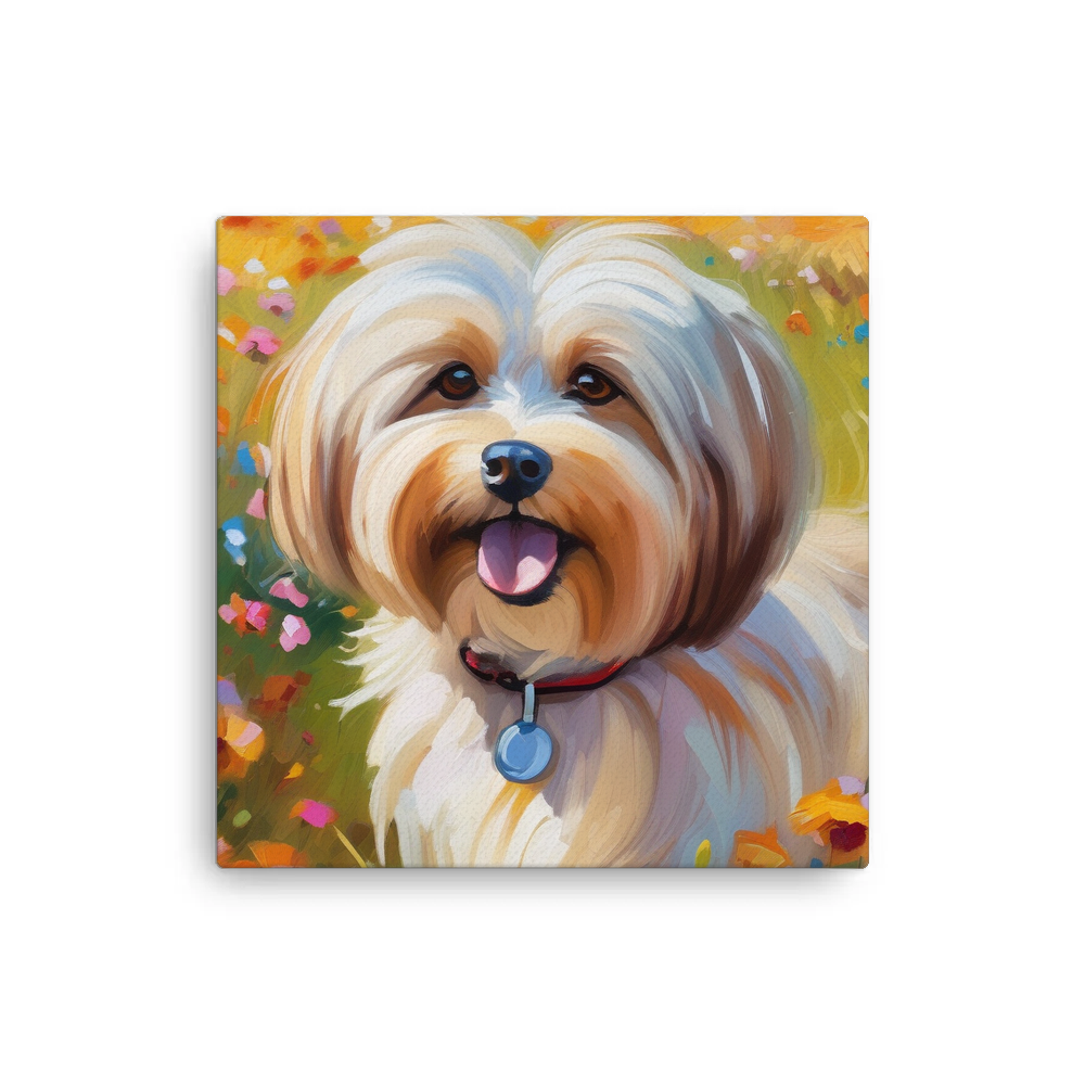 PugMug Custom Tan Havanese Dog Canvas