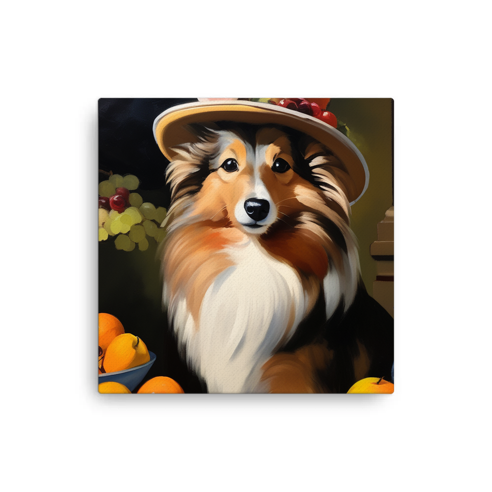 PugMug Custom Shetland Sheepdog Canvas