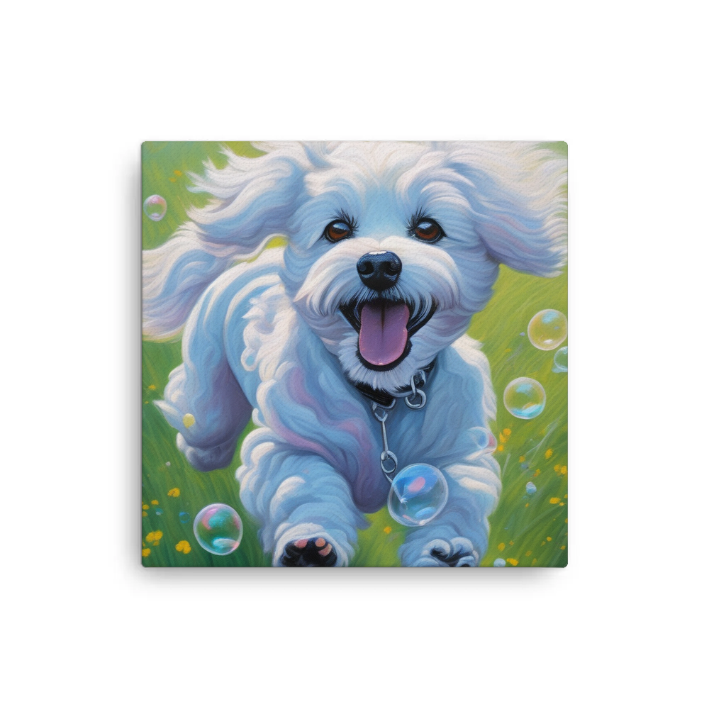 PugMug Custom Bichons Frise Canvas