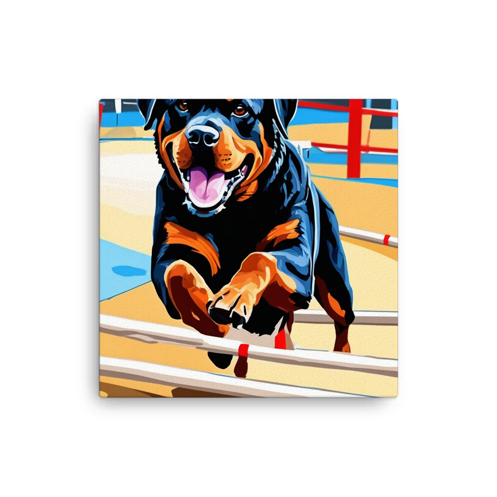 PugMug Custom Rottweiler Canvas