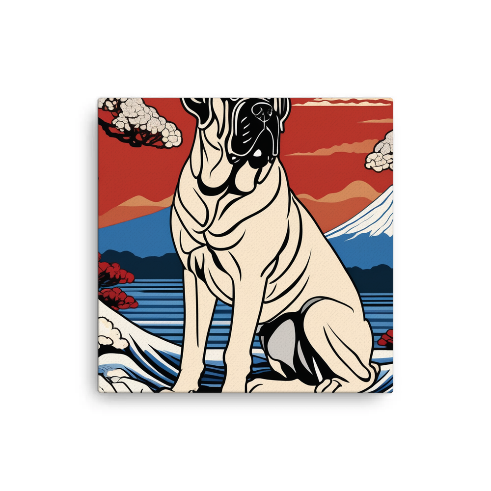 PugMug Custom Mastiff Canvas