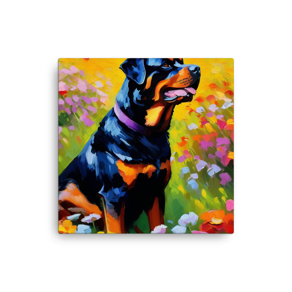 PugMug Custom Rottweiler Canvas