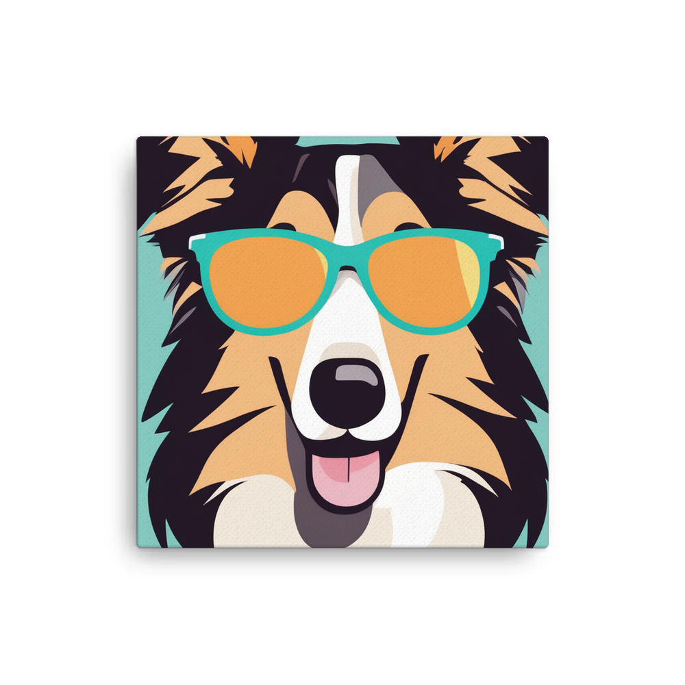 PugMug Custom Collie Canvas