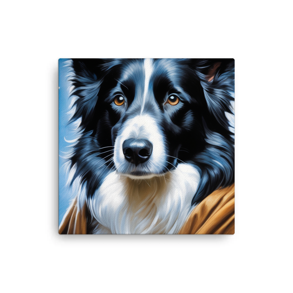 PugMug Custom Border Collie Canvas
