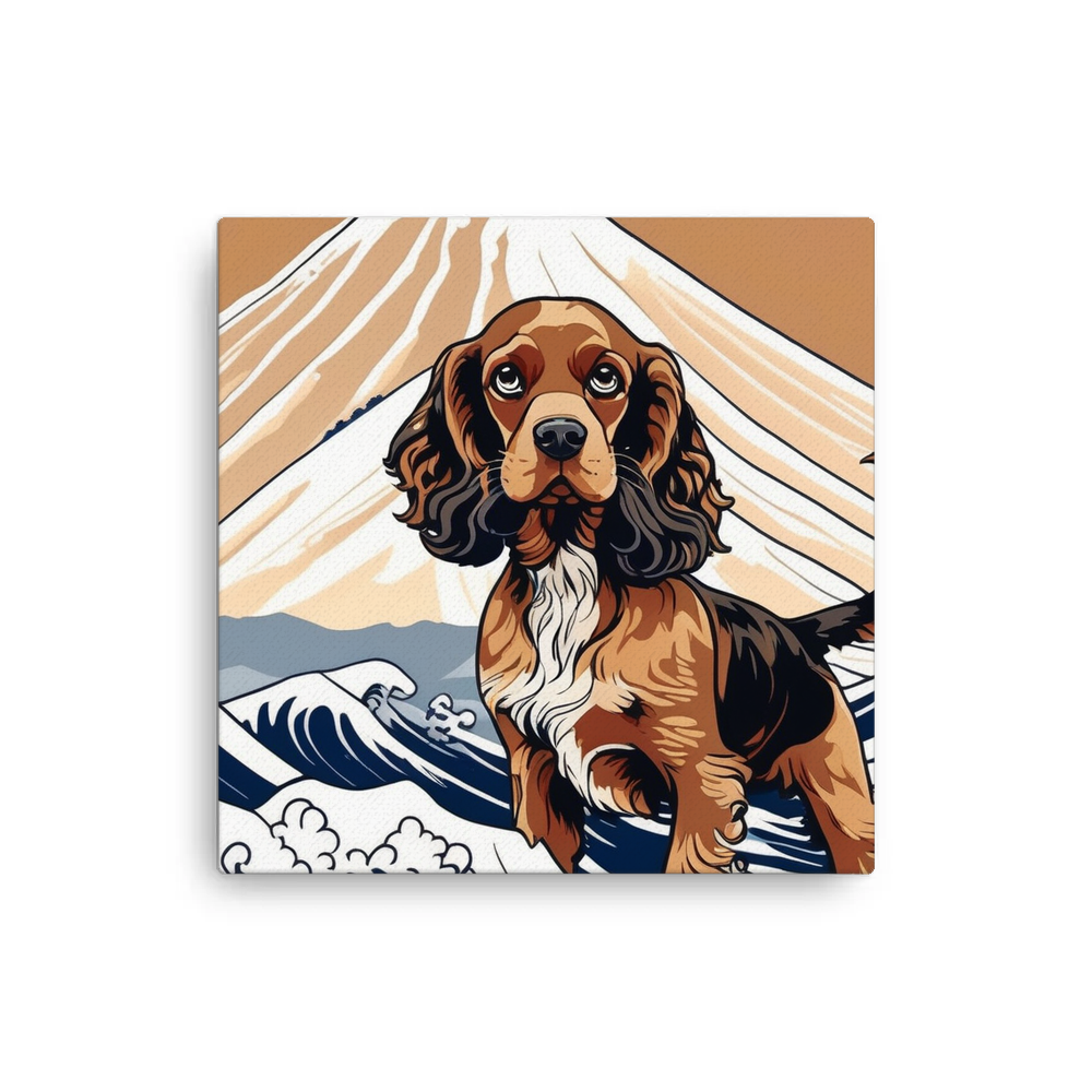 PugMug Custom English Cocker Spaniel Canvas