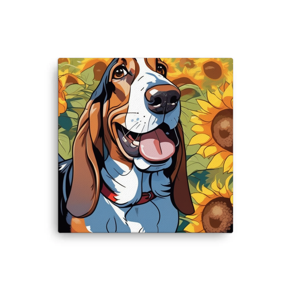 PugMug Custom Basset Hound Canvas