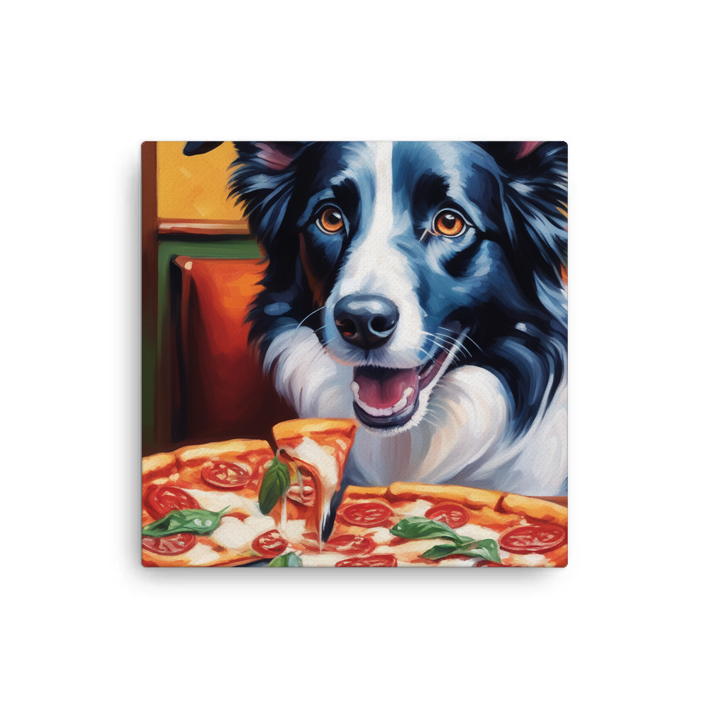 PugMug Custom Border Collie Canvas