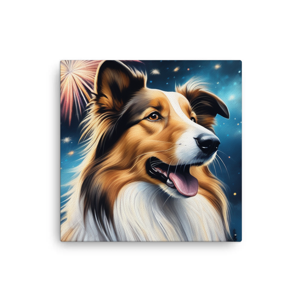 PugMug Custom Collie Canvas