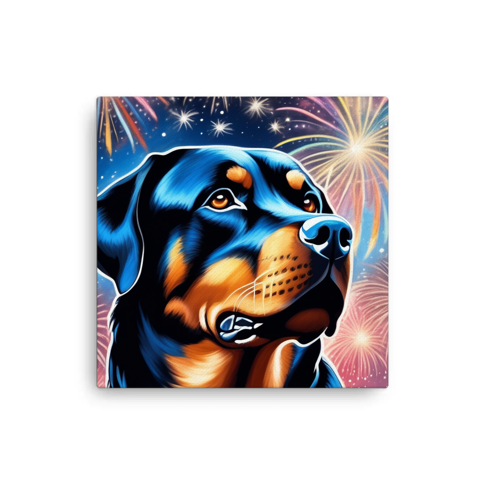 PugMug Custom Rottweiler Canvas