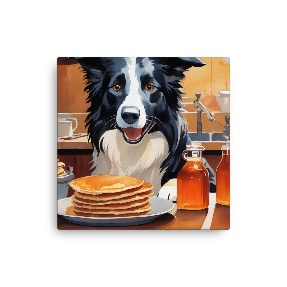 PugMug Custom Border Collie Canvas