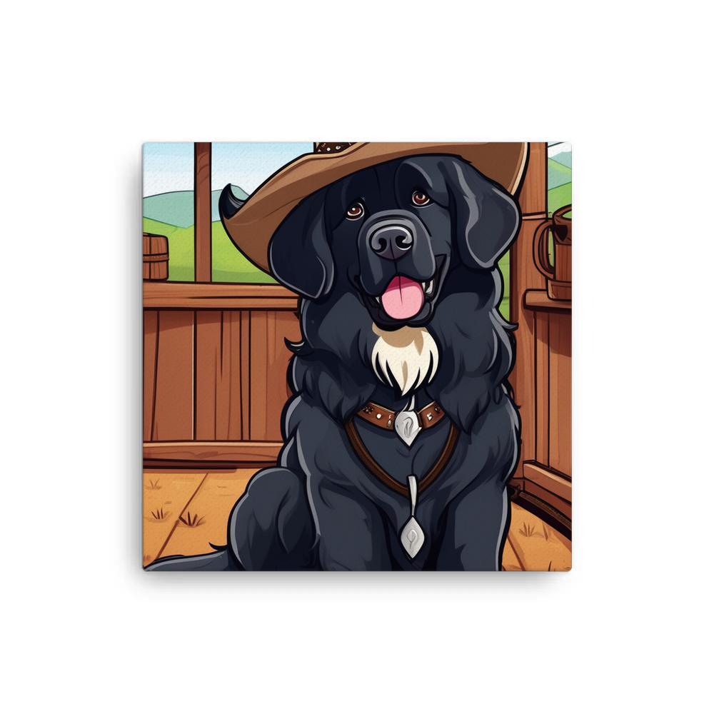 PugMug Custom Newfoundland Canvas