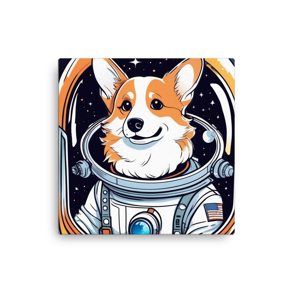 PugMug Custom Pembroke Welsh Corgi Canvas