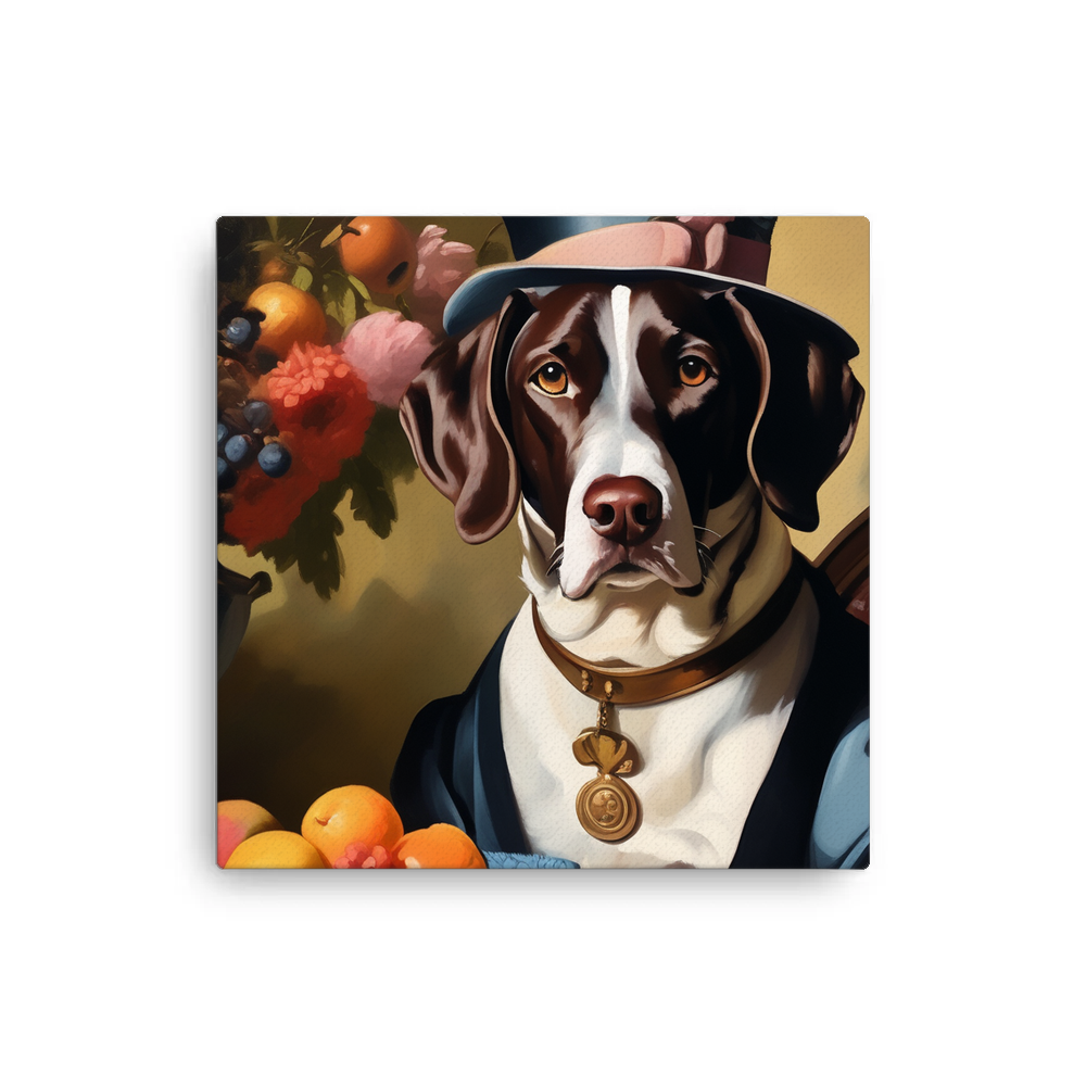 PugMug Custom Pointer Dog Canvas