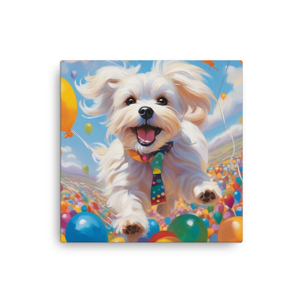 PugMug Custom Maltese Dog Canvas