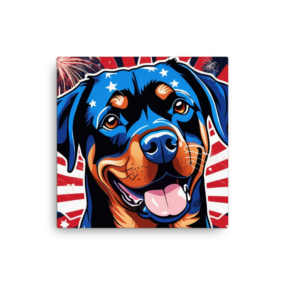 PugMug Custom Rottweiler Canvas