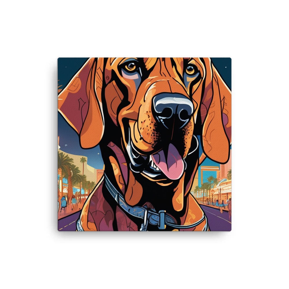 PugMug Custom Bloodhound Canvas