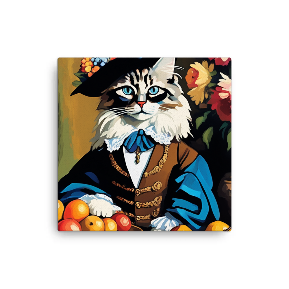 PugMug Custom Tabby Ragdoll Cat Canvas