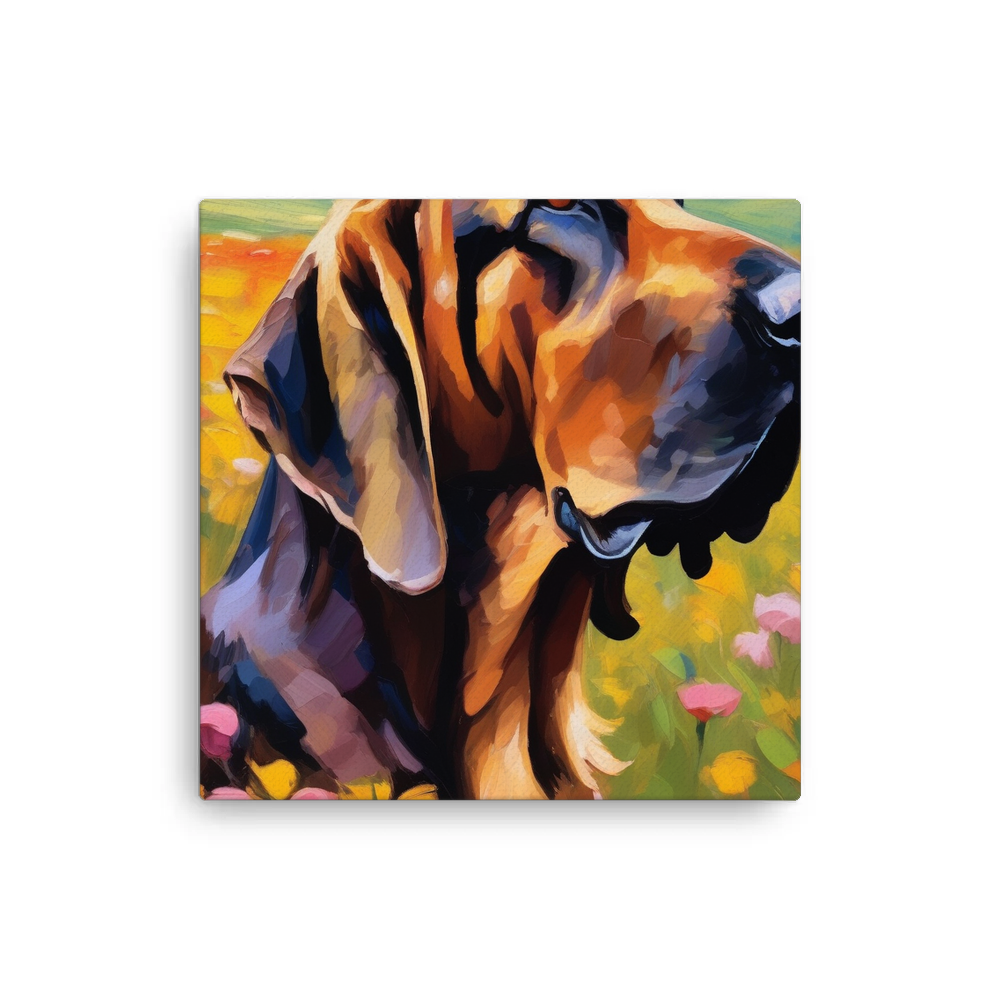 PugMug Custom Bloodhound Canvas