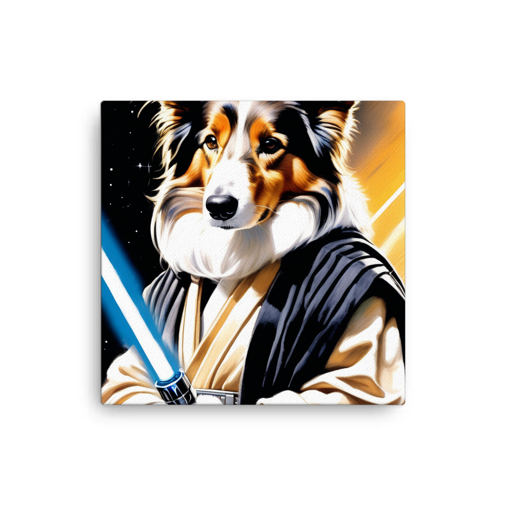 PugMug Custom Collie Canvas