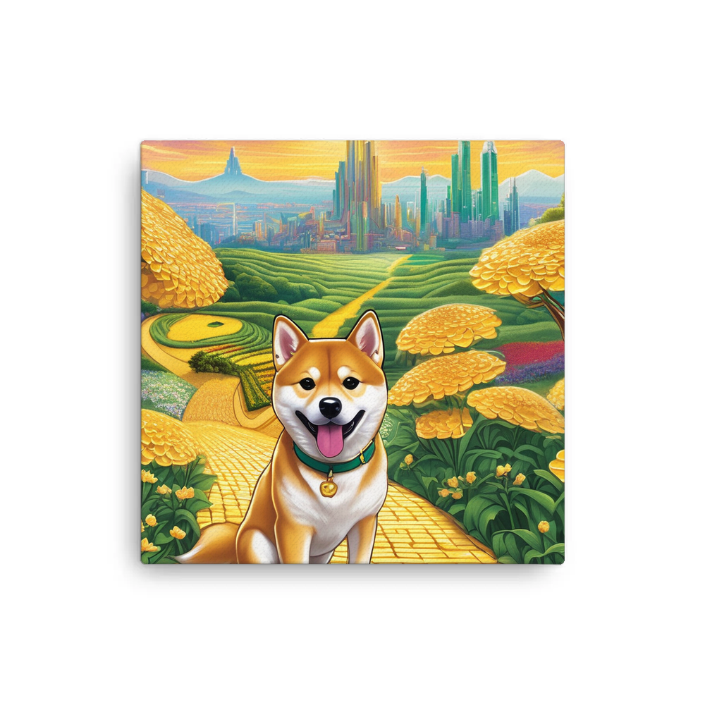 PugMug Custom Shiba Inu Canvas