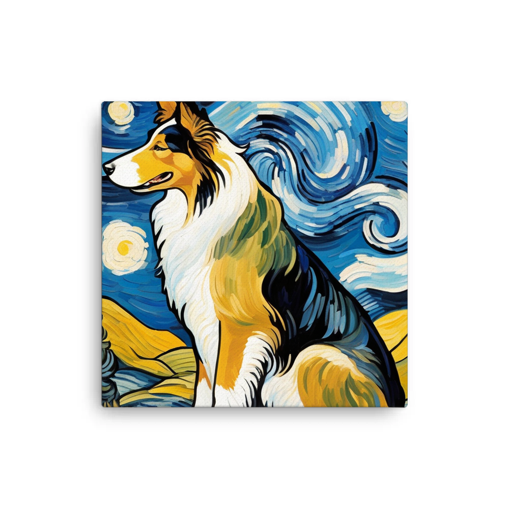 PugMug Custom Collie Canvas