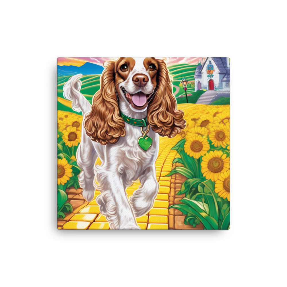 PugMug Custom Cocker Spaniel Canvas