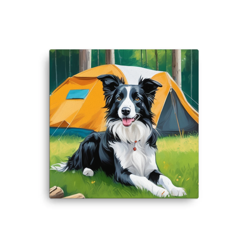PugMug Custom Border Collie Canvas