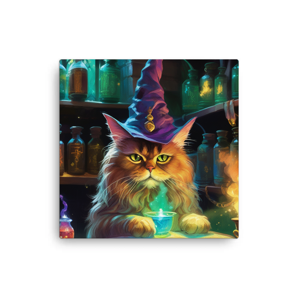 PugMug Custom Tabby Persian Cat Canvas