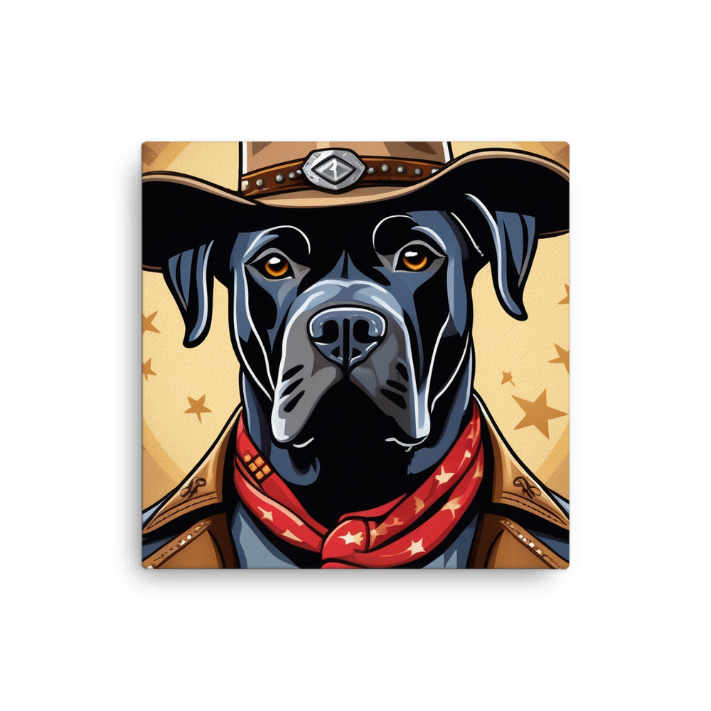 PugMug Custom Cane Corso Canvas
