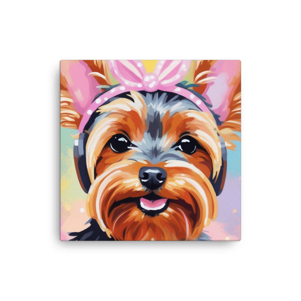 PugMug Custom Yorkshire Terrier Canvas