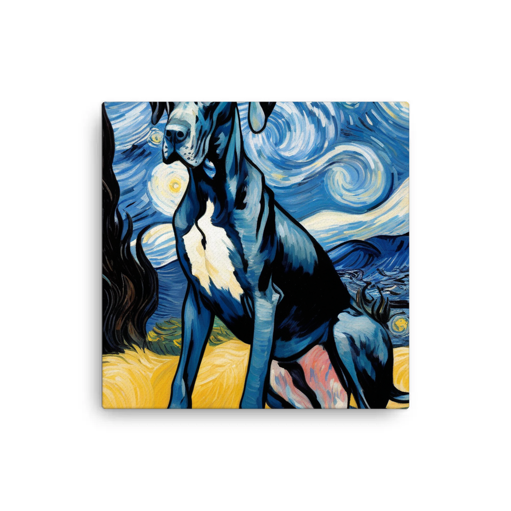 PugMug Custom Great Dane Canvas