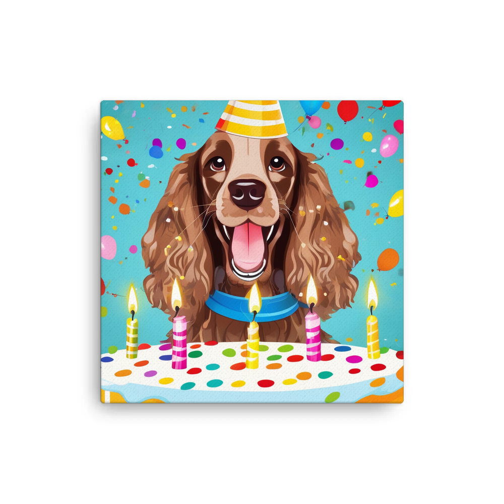 PugMug Custom Cocker Spaniel Canvas