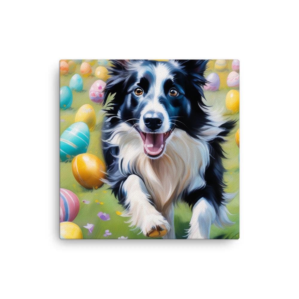 PugMug Custom Border Collie Canvas
