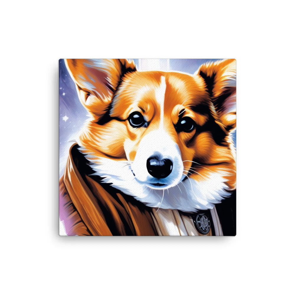 PugMug Custom Pembroke Welsh Corgi Canvas
