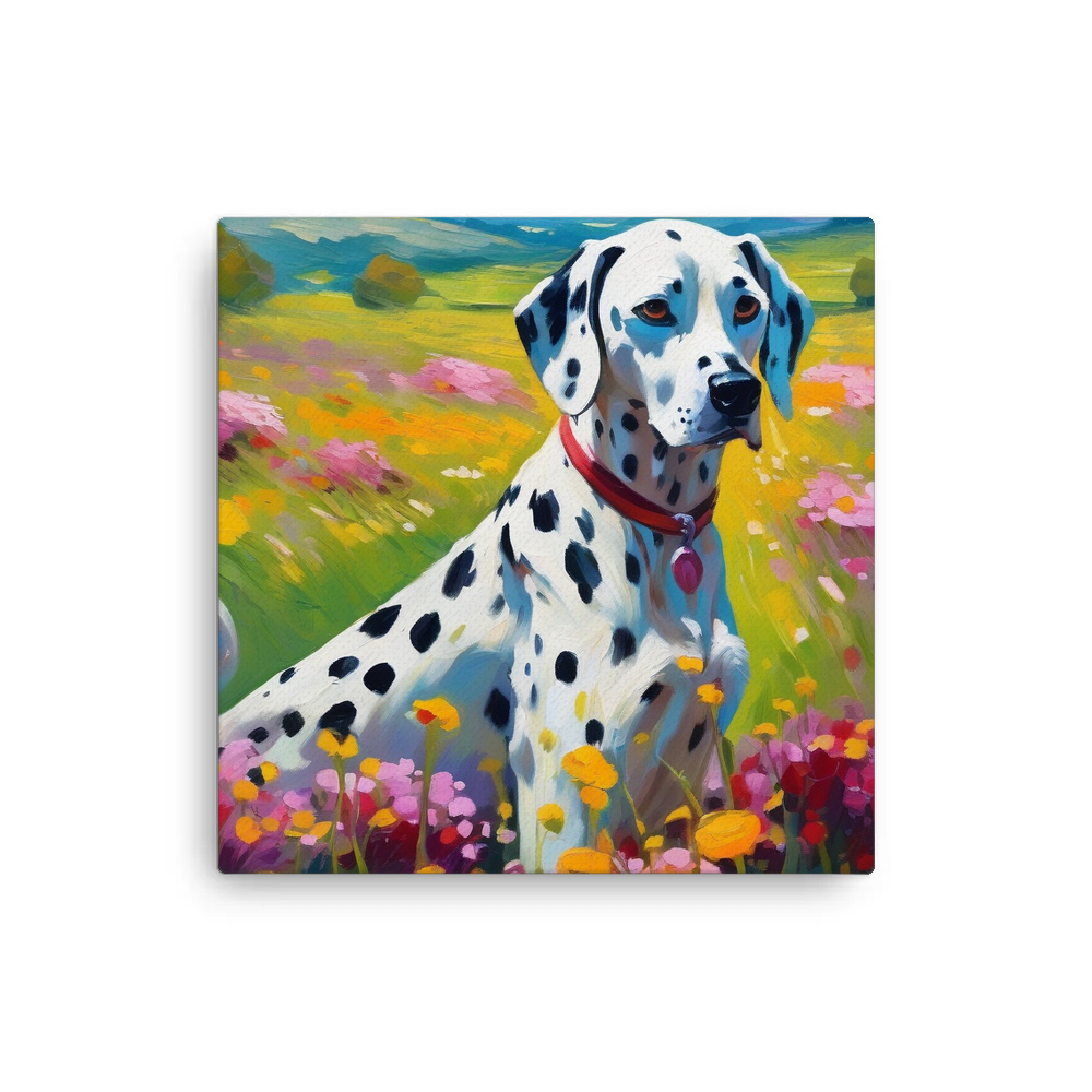 PugMug Custom Dalmatian Canvas