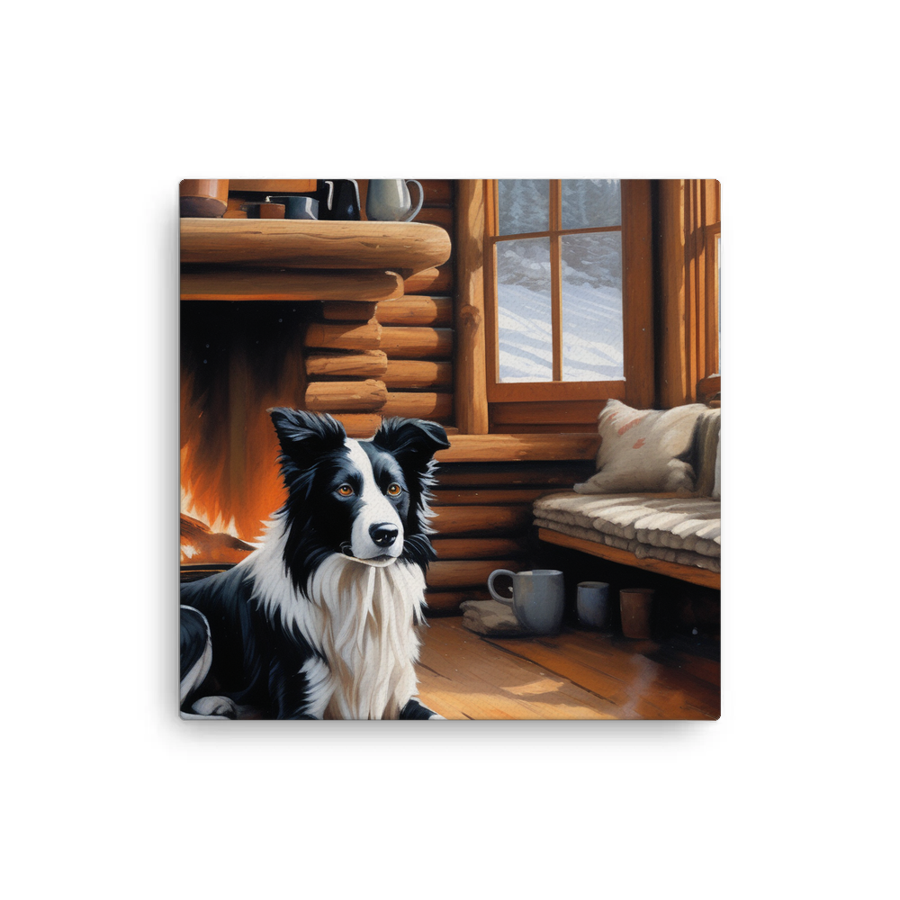 PugMug Custom Border Collie Canvas