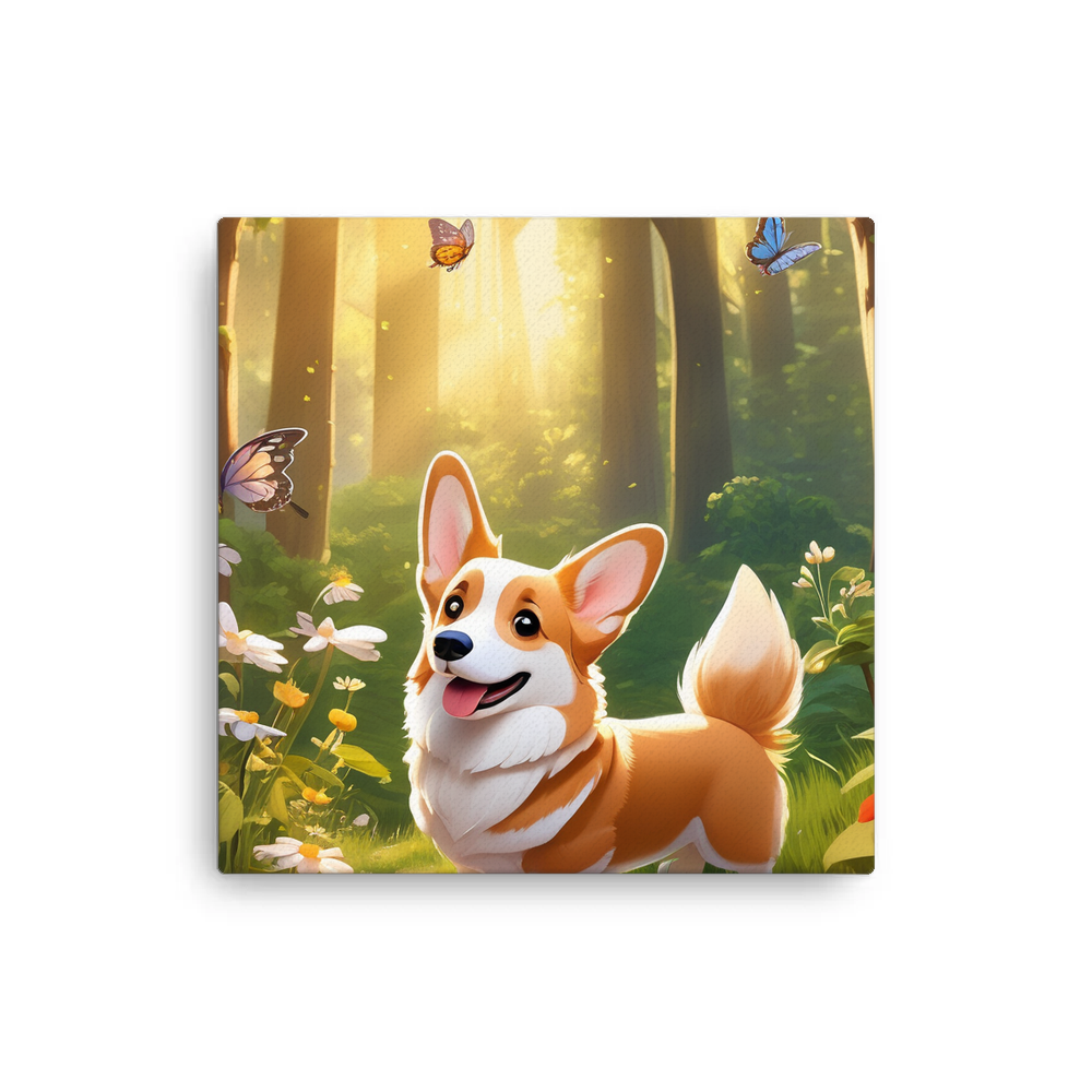 PugMug Custom Pembroke Welsh Corgi Canvas