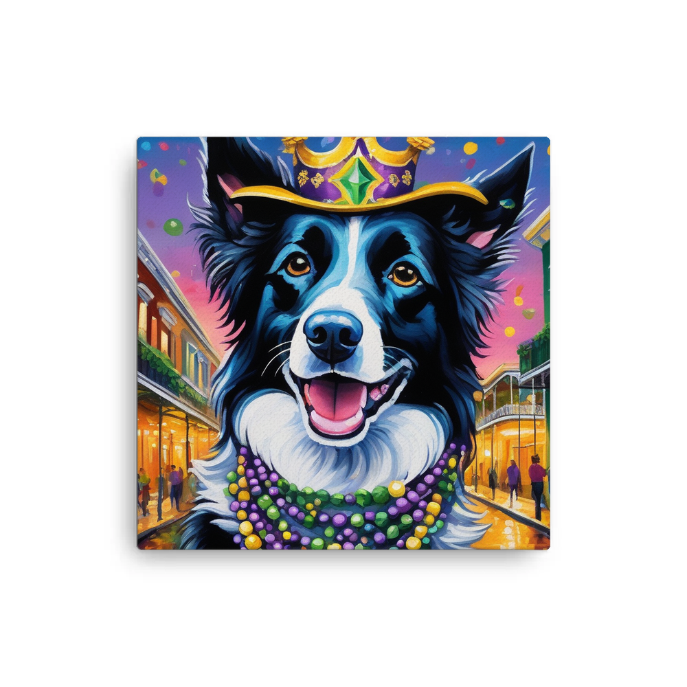 PugMug Custom Border Collie Canvas