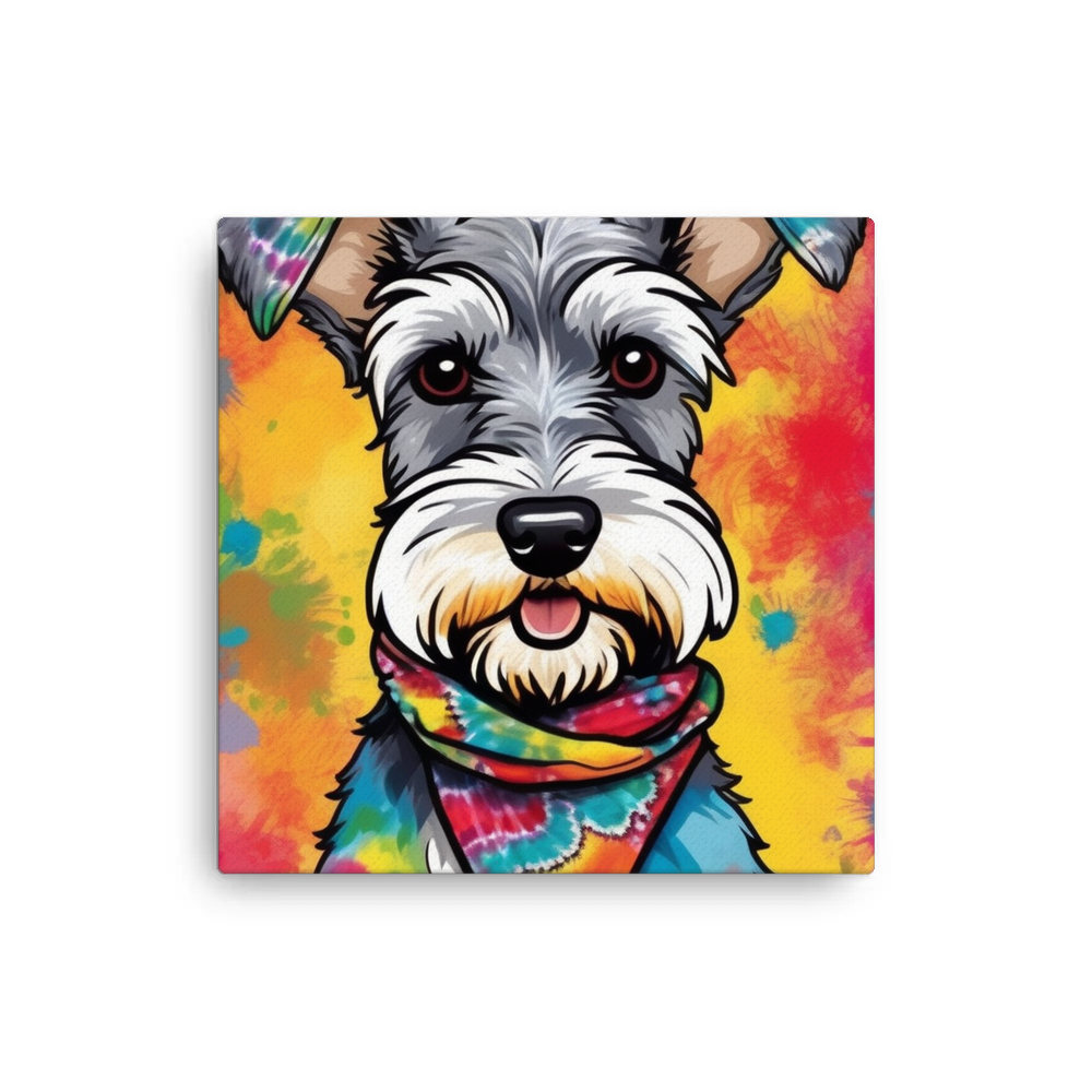 PugMug Custom Miniature Schnauzer Canvas